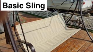 Sling swing seat discount replacement