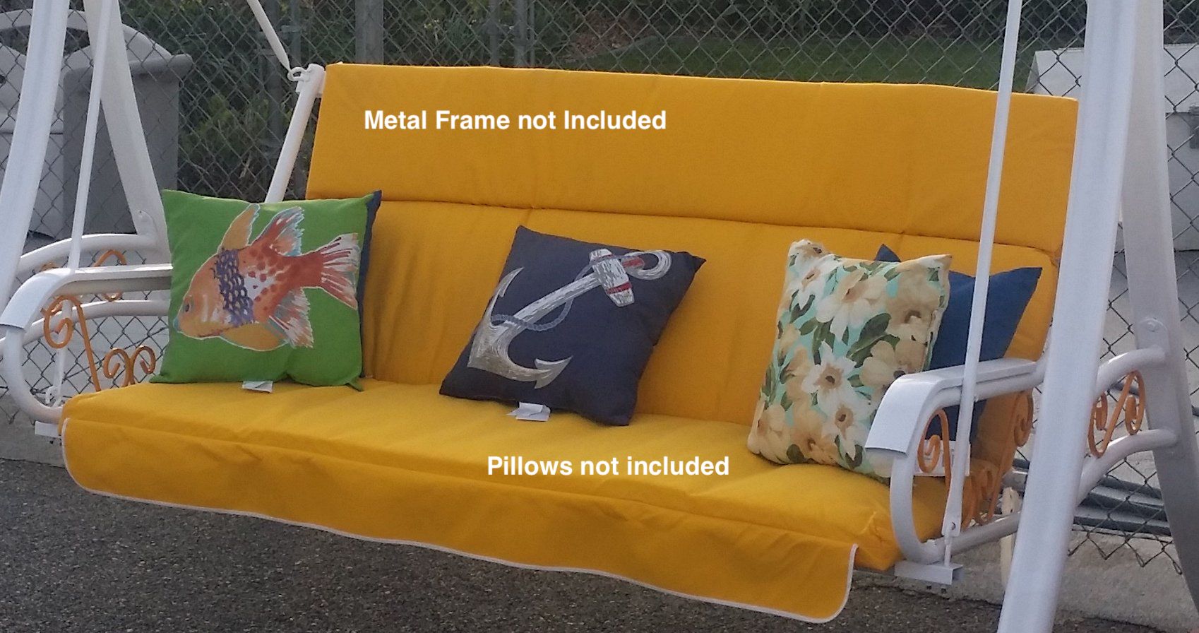 Patio swing 2025 cushions canada